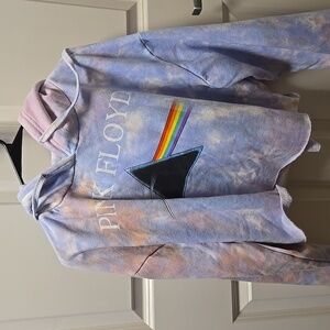 Pink Floyd Crop Hoodie Sweater